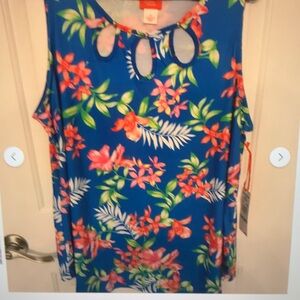 Hearts of Palm Tank Top size 1X